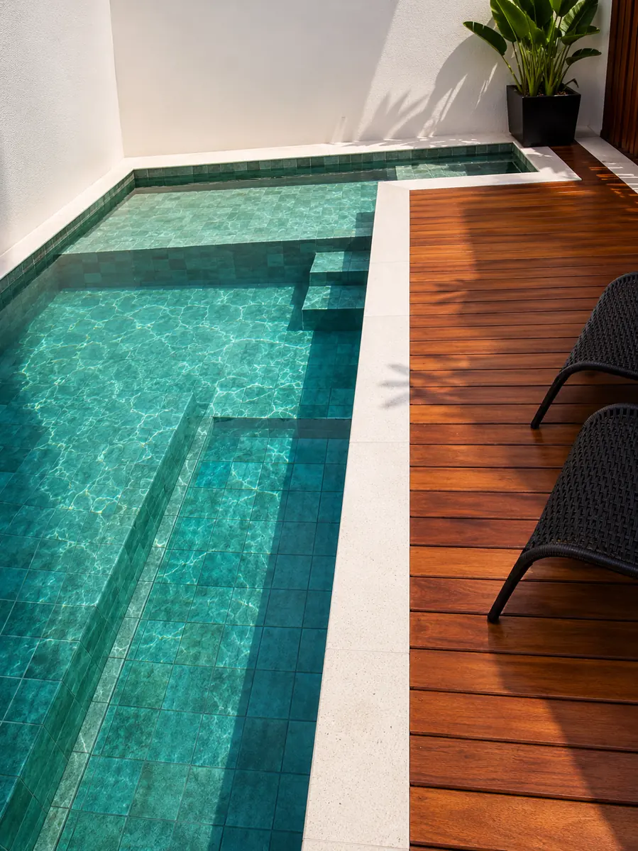 Atérmico, piscina, Concretto Studio